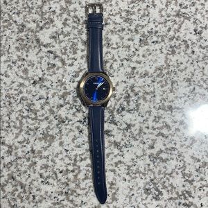 Fossil Watch- Navy & Gold